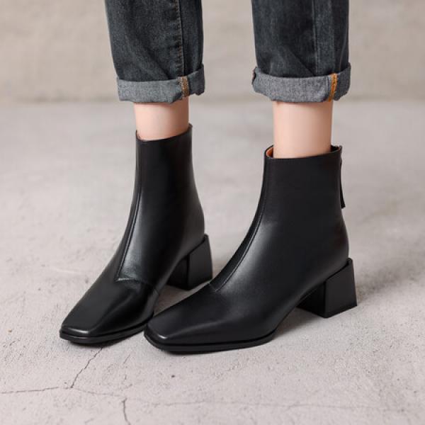 Elegant Handcrafted Leather Women's Shoes of Luxury(Eqijiayi2452)