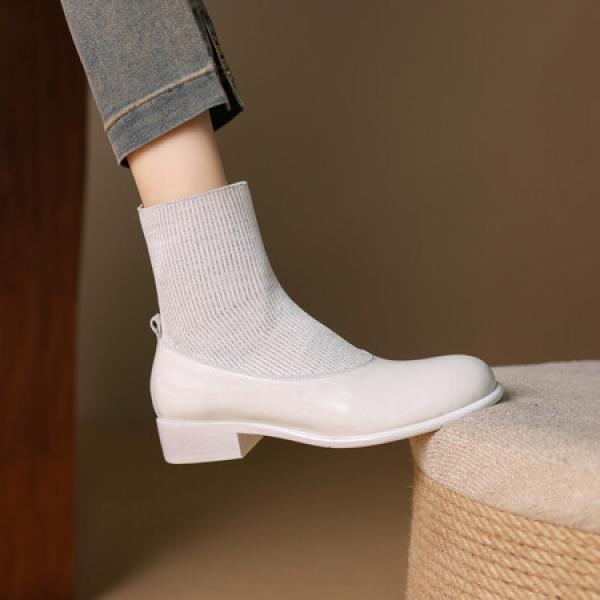 Elegant Handcrafted Leather Women's Shoes of Luxury(Eqijiayi2453)