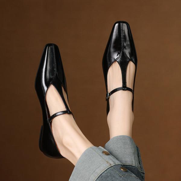 Handcrafted Luxurious Leather Women's Shoes - Elegance Redefined(Eqijiayi2502)