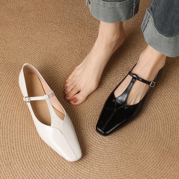 Handcrafted Luxurious Leather Women's Shoes - Elegance Redefined(Eqijiayi2502)
