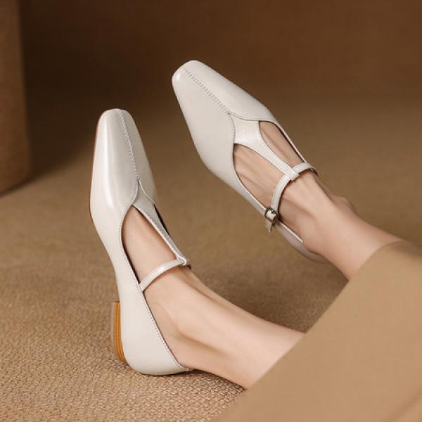 Handcrafted Luxurious Leather Women's Shoes - Elegance Redefined(Eqijiayi2502)