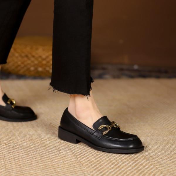 Exquisite Handcrafted Leather Women's Shoes: Luxury & Elegance(Etrj220A925)