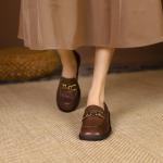 Exquisite Handcrafted Leather Women's Shoes: Luxury & Elegance(Etrj220A925)