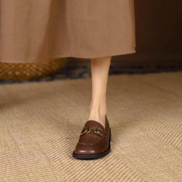 Exquisite Handcrafted Leather Women's Shoes: Luxury & Elegance(Etrj220A925)