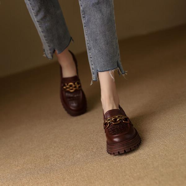 Exquisite Handmade Leather Women's Shoes for Elegance(Etrj220A366)