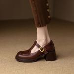 Exquisite Handcrafted Leather Shoes for Elegant Women(Etrj220A379)