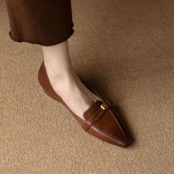 Exquisite Handmade Leather Shoes for Elegant Women(Etrj220A378)