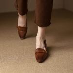 Exquisite Handmade Leather Shoes for Elegant Women(Etrj220A378)