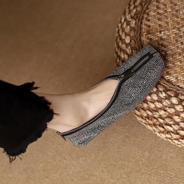 Handcrafted Luxury Leather Women’s Shoes – Elegance Redefined(Etrj220A388)