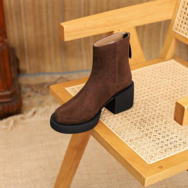 Elegant Handcrafted Leather Women's Shoes of Luxury Quality(Etrj220T716-1)