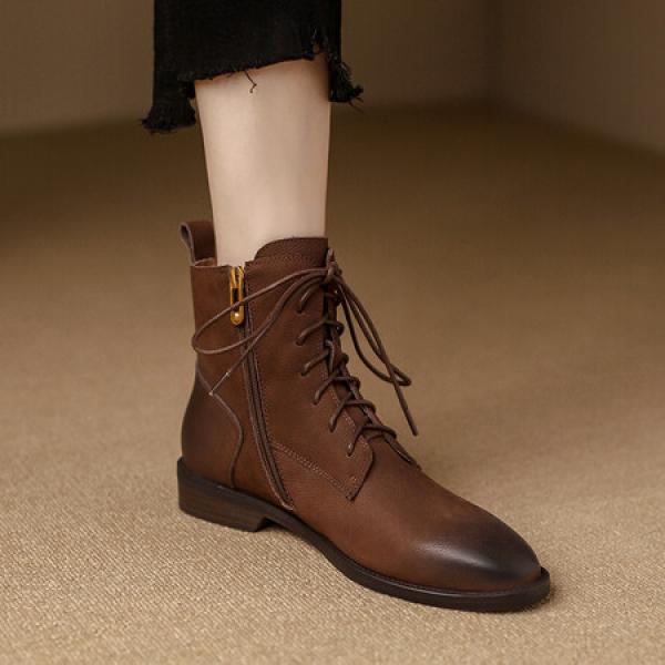 Elegant Handcrafted Leather Women's Shoes of Luxury Quality(Etrj220A3028)