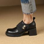 Elegant Handcrafted Genuine Leather Women's Shoes(Etrj220A3102)