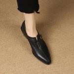 Elegant Handcrafted Leather Women's Shoes with Luxurious Quality(Etrj220T1105)