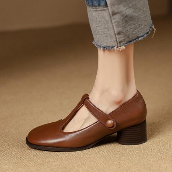 Exquisite Handmade Leather Women’s Shoes: Luxury Reimagined(Etrj220A3105)