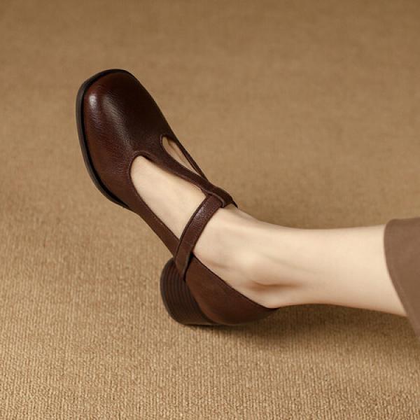 Exquisite Handmade Leather Women’s Shoes: Luxury Reimagined(Etrj220A3105)