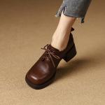 Elegant Handcrafted Leather Women's Shoes(Etrj220A3108)