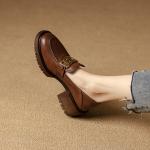 Luxurious Handcrafted Leather Women's Shoes - Elegance Redefined(Etrj220T1109)