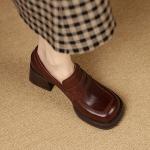 Elegant Handcrafted Leather Women's Shoes(Etrj220A3509)