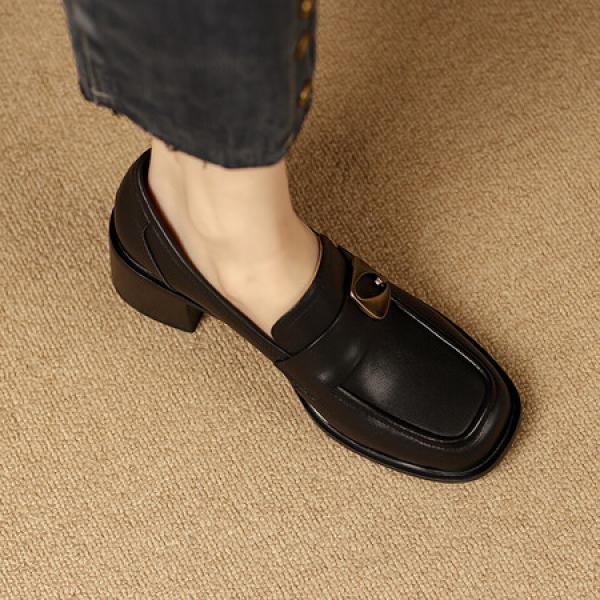 Elegant Handcrafted Leather Women's Shoes(Etrj220T1230)