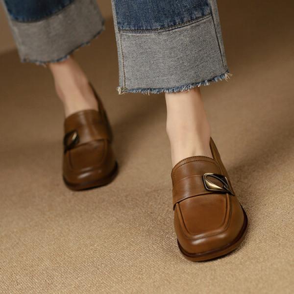 Elegant Handcrafted Leather Women's Shoes(Etrj220T1230)