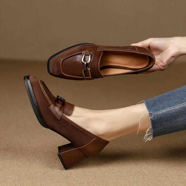 Handcrafted Leather Ladies' Shoes: Elegant Luxury Quality(Etrj220A3516)