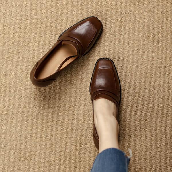 Elegant Handmade Leather Women’s Shoes: Luxurious Craftsmanship(Etrj220A3511)