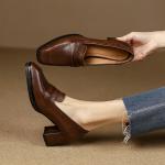 Elegant Handmade Leather Women’s Shoes: Luxurious Craftsmanship(Etrj220A3511)