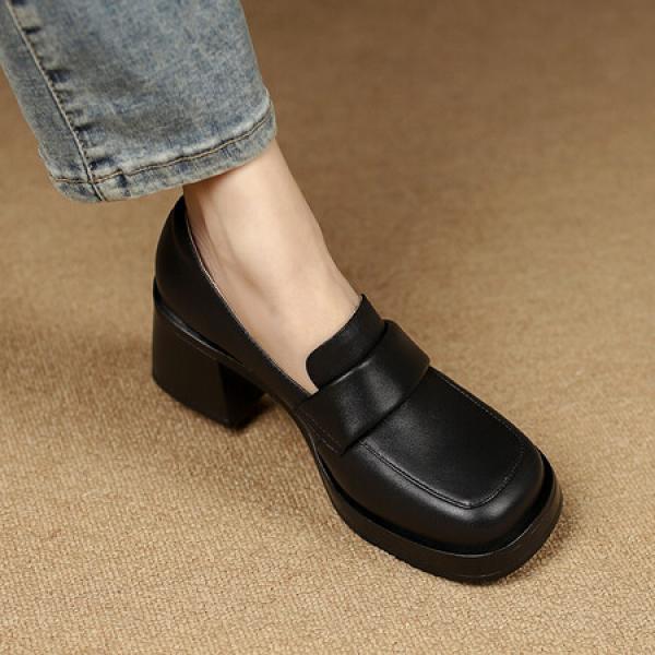 Elegant Handcrafted Leather Women's Shoes(Etrj220T1236)