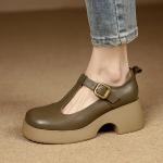 Luxurious Handmade Leather Women’s Shoes with Elegance(Etrj220A3519)