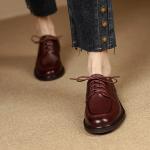 Handcrafted Leather Women's Shoes: Luxury & Elegance(Etrj220A3520)