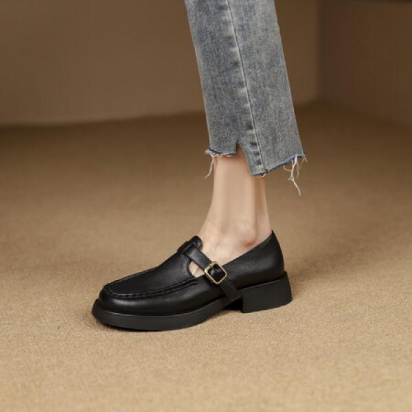 Elegant Handcrafted Leather Women's Shoes(Etrj220T1228)