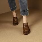 Handcrafted Luxury Leather Women's Shoes - Elegance Redefined(Etrj220T1233)