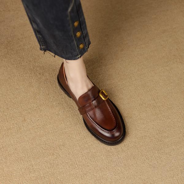 Exquisite Handcrafted Leather Women's Shoes: Luxurious Elegance(Etrj220A3522)