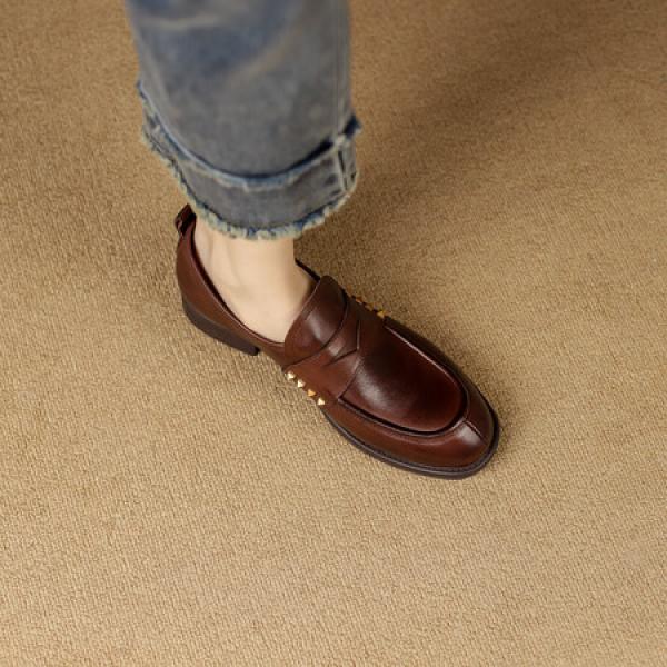 Handcrafted Luxury Leather Women's Shoes - Elegance Redefined(Etrj220A3523)