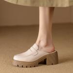 Handcrafted Luxury Leather Women's Shoes - Elegant Craftsmanship(Etrj220T1323)