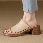 Luxurious Handmade Leather Women's Shoes: Elegance Redefined(Etrj220A3605)