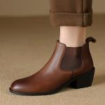 Elegance in Handcrafted Genuine Leather Women's Shoes(Etrj220T1382)
