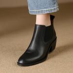 Elegance in Handcrafted Genuine Leather Women's Shoes(Etrj220T1382)