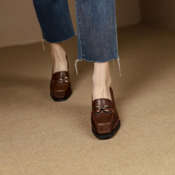 Handcrafted Leather Ladies' Shoes: Elegant Luxury Quality(Etrj220A3516)