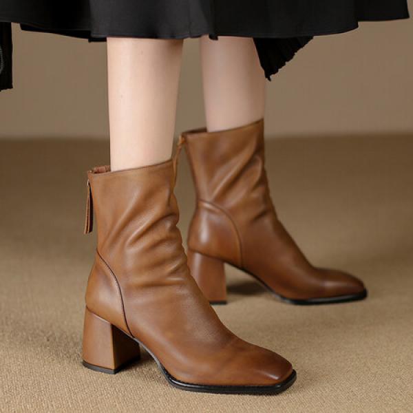 Exquisite Handmade Leather Women’s Shoes: Luxurious Elegance(Etrj220T1360)