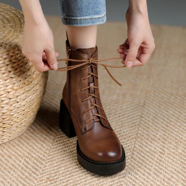 Elegant Handcrafted Leather Women’s Shoes - Luxury Quality(Etrj220T1370)