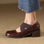 Exquisite Handcrafted Leather Women’s Shoes: Elegance Redefined(Etrj220A3623)