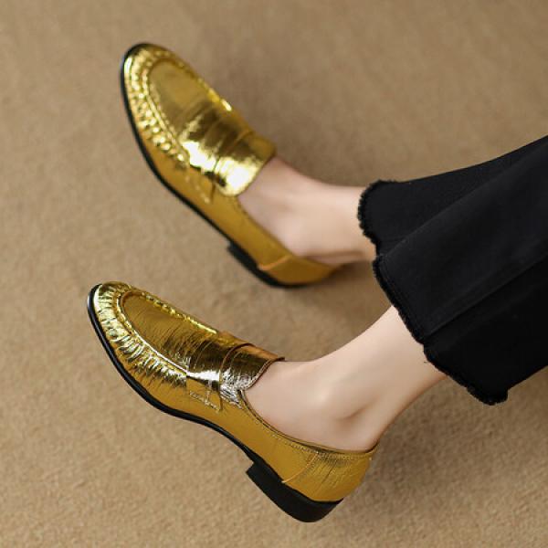 Handcrafted Luxurious Leather Women's Shoes: Elegance Redefined(Etrj220A3662)