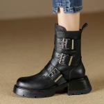 Elevate Elegance: Handcrafted Genuine Leather Women's Shoes(Etrj220T1512)