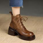 Handcrafted Luxury Leather Women's Shoes, Elegant Craftsmanship(Etrj220T1520)