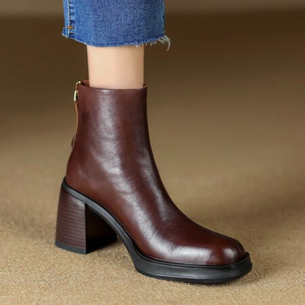 Handcrafted Leather Women's Shoes: Luxury Meets Elegance(Etrj220T1519)