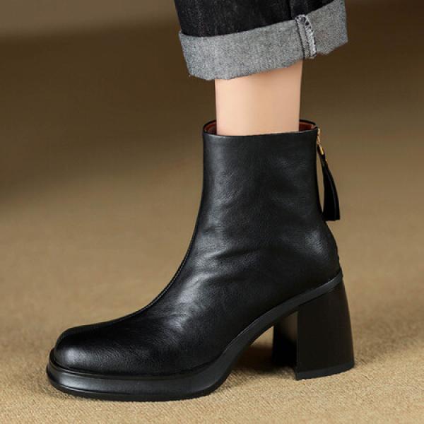 Handcrafted Leather Women's Shoes: Luxury Meets Elegance(Etrj220T1519)