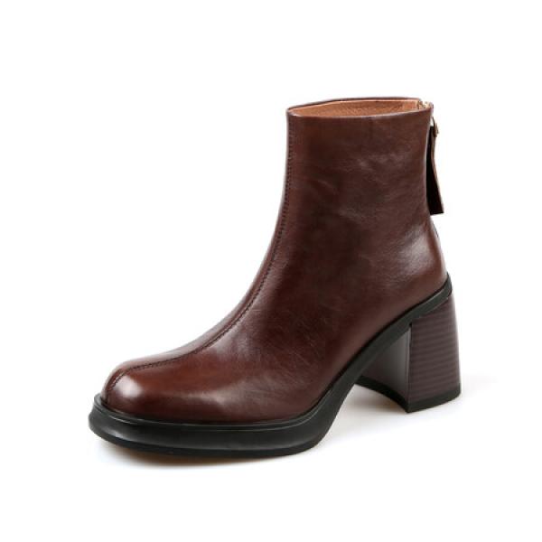 Handcrafted Leather Women's Shoes: Luxury Meets Elegance(Etrj220T1519)