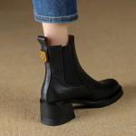 Crafted Elegance: Luxury Leather Handmade Women's Shoes(Etrj220T1513)