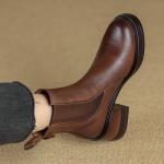 Crafted Elegance: Luxury Leather Handmade Women's Shoes(Etrj220T1513)